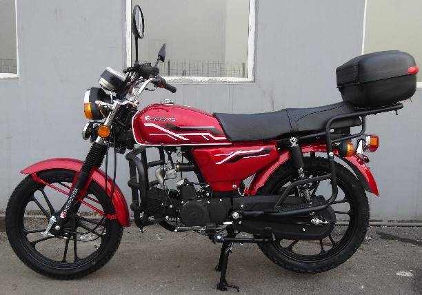 Forte ALFA FT110-2 Мотоцикл - КРАСНЫЙ/ЧЁРНЫЙ Ковель - изображение 1