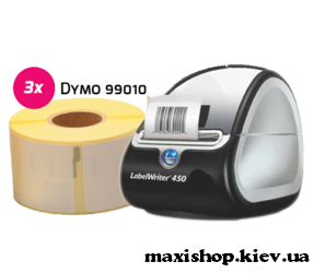 S0722370/99010 DYMO Адресные этикетки, бумажные, 89мм х 28 мм Киев - изображение 1