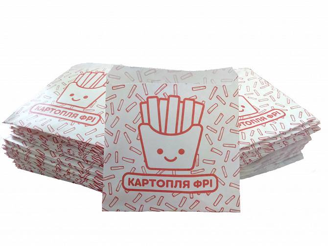 Упаковка для картофеля фри 200Ф Київ - изображение 1