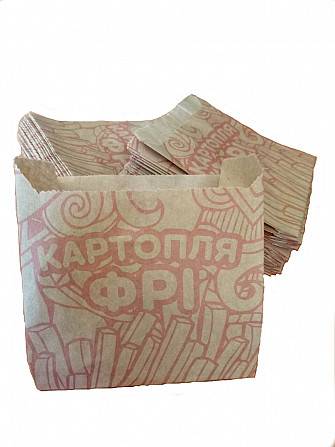 Упаковка для картофеля фри средняя 55Ф Киев - изображение 1