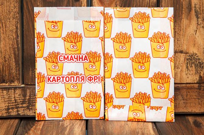 Упаковка для картофеля фри большая 256 Київ - изображение 1