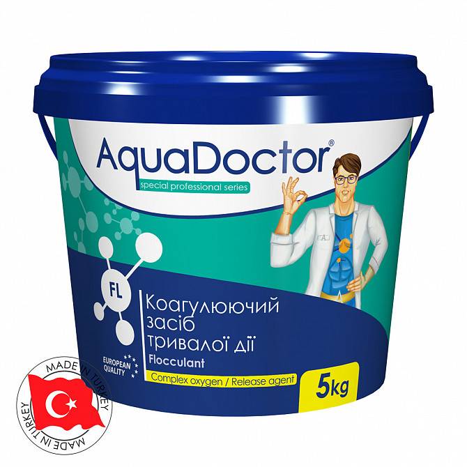 Флокулянт Aqua Doctor FL (коагулянт) 5 кг. Гранула. Днепр - изображение 1