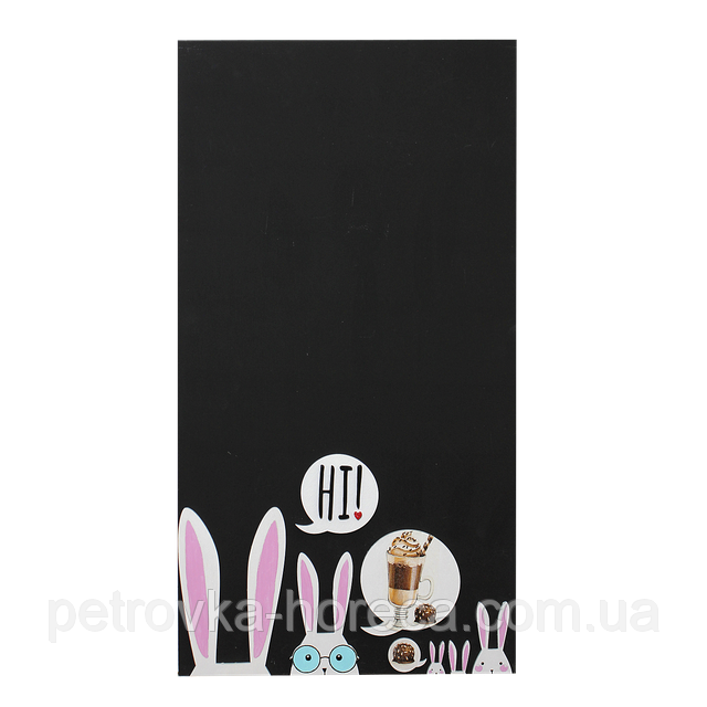 Доска с зайцами 560*300 Одесса - изображение 1