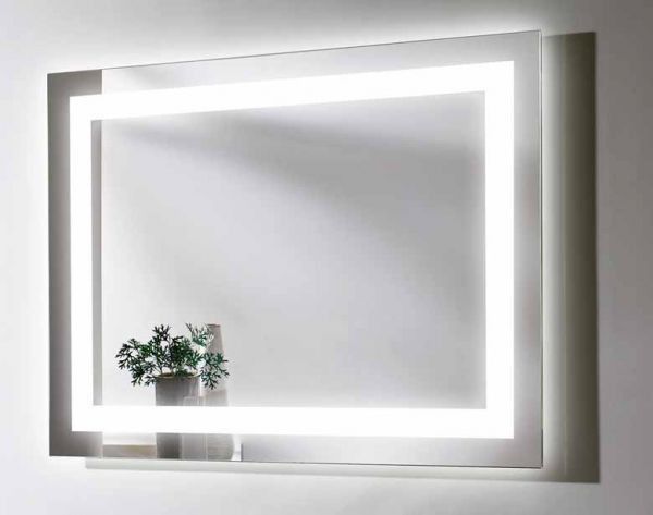 Купить прямоугольное зеркало с LED подсветкой Киев - изображение 1