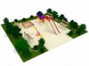 Детские площадки для детского сада -обновленная тематика. Житомир