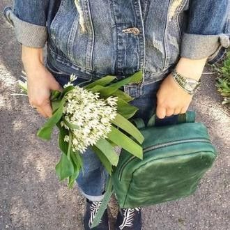 Женский рюкзак Винтаж GREEN Дніпро - изображение 1