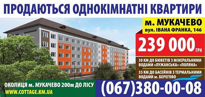 Однокімнатні квартири Свалява - изображение 1