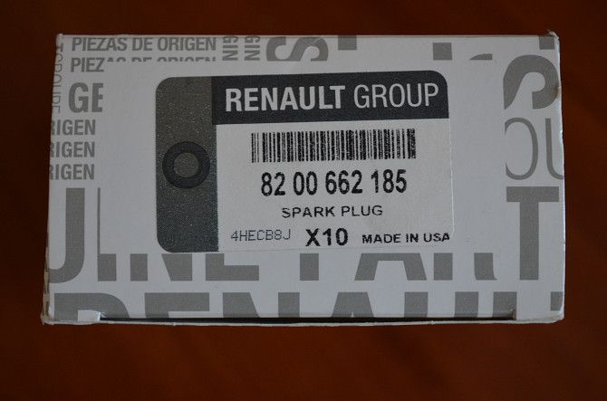 Свеча зажигания RENAULT 82 00 662 185 Новомосковск - изображение 1