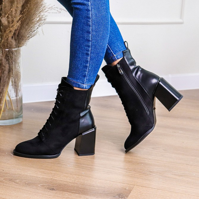 Ботильоны женские Fashion Ash 3268 39 размер 25 см Черный Киев - изображение 1