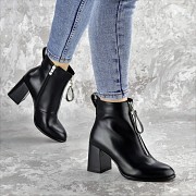 Ботильоны женские Fashion Astor 2427 37 размер 24 см Черный Киев