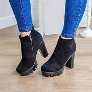Ботильоны женские Fashion Athos 3272 38 размер 24,5 см Черный Киев