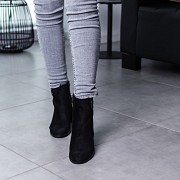 Ботильоны женские Fashion Avalanche 3456 37 размер 24 см Черный Киев
