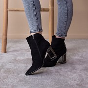 Ботильоны женские Fashion Brummy 2542 35 размер 23 см Черный Киев