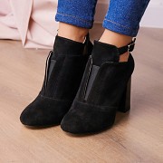 Ботильоны женские Fashion Catu 2645 37 размер 24 см Черный Киев