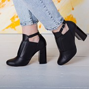 Ботильоны женские Fashion Chaya 2648 41 размер 26 см Черный Киев