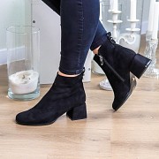 Ботильоны женские Fashion Crow 3243 38 размер 24,5 см Черный Киев
