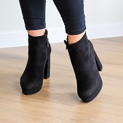 Ботильоны женские Fashion Dastan 3274 38 размер 24,5 см Черный Киев