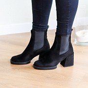 Ботильоны женские Fashion Narsil 3270 36 размер 23,5 см Черный Киев