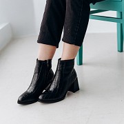 Ботильоны женские Fashion Santan 3288 38 размер 24,5 см Черный Киев