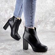Ботильоны женские Fashion Thunder 2412 38 размер 24,5 см Черный Киев