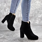 Ботильоны женские Fashion Tussler 2417 37 размер 24 см Черный Киев