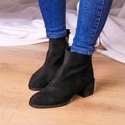 Ботильоны женские Fashion Tyrone 2414 37 размер 24 см Черный Киев