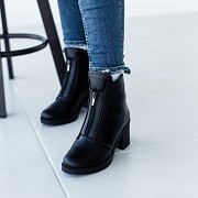 Ботильоны женские зимние Fashion Flicka 3326 38 размер 24,5 см Черный Киев