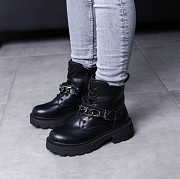 Ботинки женские Fashion Akira 3460 37 размер 23,5 см Черный Киев