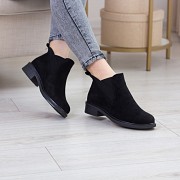 Ботинки женские Fashion Ammeretto 2523 36 размер 23,5 см Черный Киев