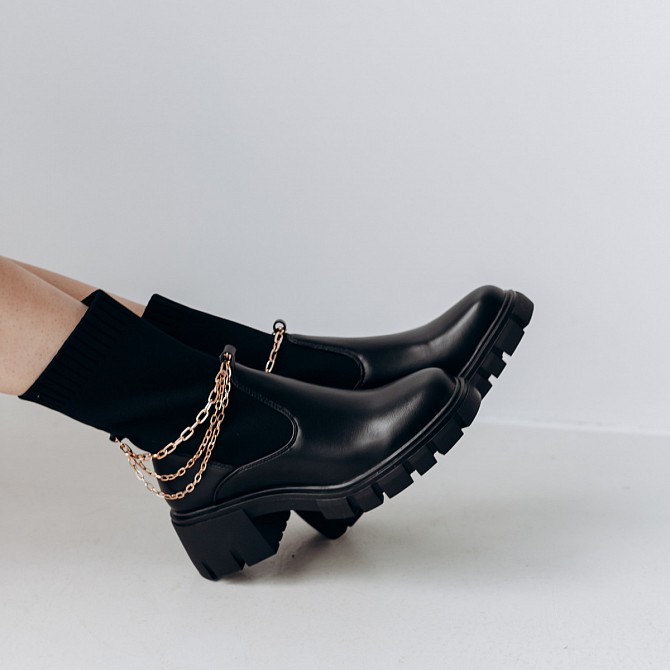Ботинки женские Fashion Batista 3298 38 размер 24,5 см Черный Киев - изображение 1