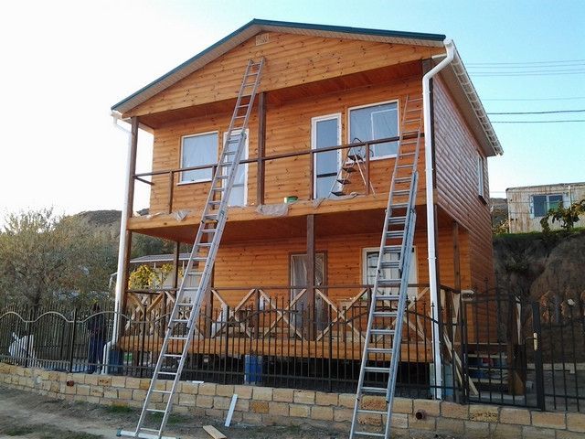 Выполняю работы по подшивке карнизного свеса и водостоков Одесса - изображение 1