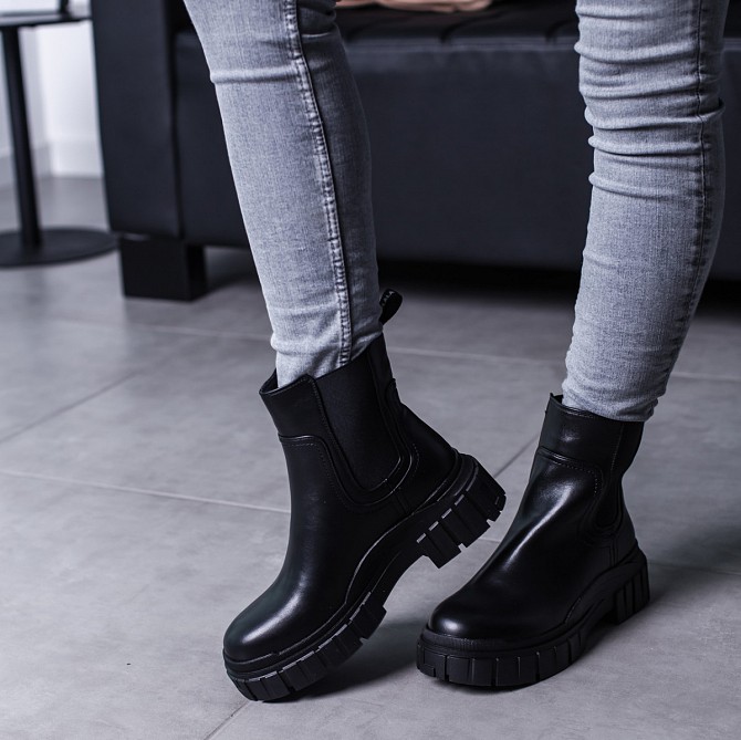 Ботинки женские Fashion Carrots 3453 39 размер 25 см Черный Киев - изображение 1