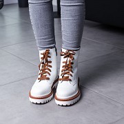 Ботинки женские Fashion Chrisley 3467 38 размер 24,5 см Белый Киев