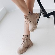 Ботинки женские Fashion Daria 3287 38 размер 24,5 см Бежевый Киев