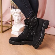 Ботинки женские Fashion Elmo 2267 36 размер 23,5 см Черный Киев