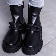 Ботинки женские Fashion Equus 3445 38 размер 24,5 см Черный Киев