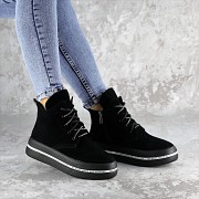 Ботинки женские Fashion Ether 2253 36 размер 23,5 см Черный Киев