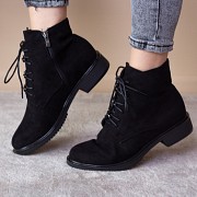 Ботинки женские Fashion Flitter 2483 38 размер 24,5 см Черный Киев