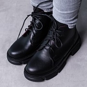 Ботинки женские Fashion Funneigh 3446 39 размер 25 см Черный Киев