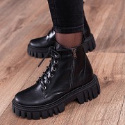 Ботинки женские Fashion Helix 3341 40 размер 25,5 см Черный Киев