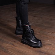 Ботинки женские Fashion Hera 3357 40 размер 25,5 см Черный Киев