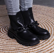 Ботинки женские Fashion Hoofington 3441 40 размер 25,5 см Черный Киев