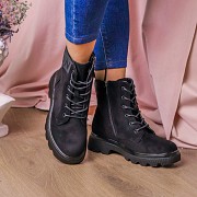 Ботинки женские Fashion Kaitlin 2276 39 размер 24,5 см Черный Киев