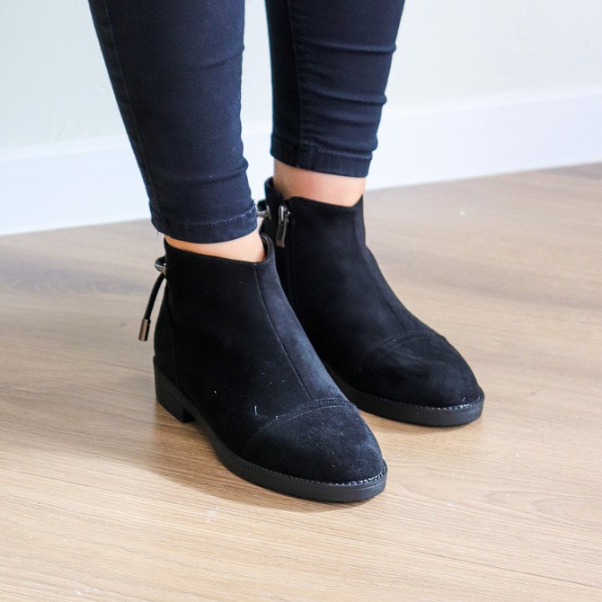 Ботинки женские Fashion Leila 3275 38 размер 24,5 см Черный Киев - изображение 1