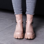 Ботинки женские Fashion Leith 3466 39 размер 25 см Бежевый Киев