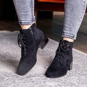 Ботинки женские Fashion Raikaard 2391 40 размер 25,5 см Черный Киев