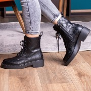 Ботинки женские Fashion Richardson 2396 37 размер 24 см Черный Киев