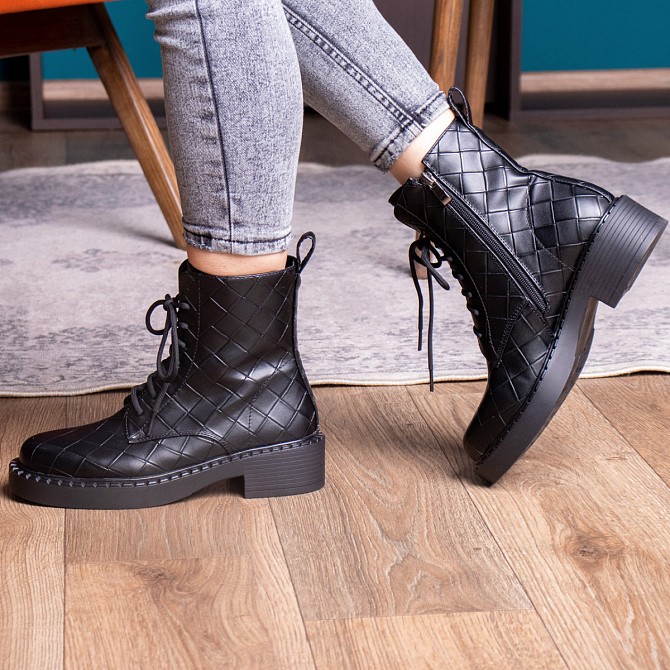 Ботинки женские Fashion Richardson 2396 40 размер 25,5 см Черный Киев - изображение 1