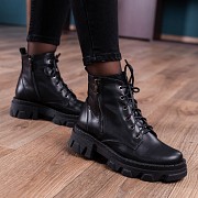 Ботинки женские Fashion Shesha 3353 37 размер 24 см Черный Киев