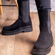 Ботинки женские Fashion Sid 2462 38 размер 24,5 см Черный Киев